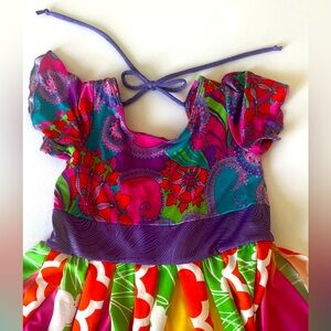 Twirly girl twirl dress size 7 EUC